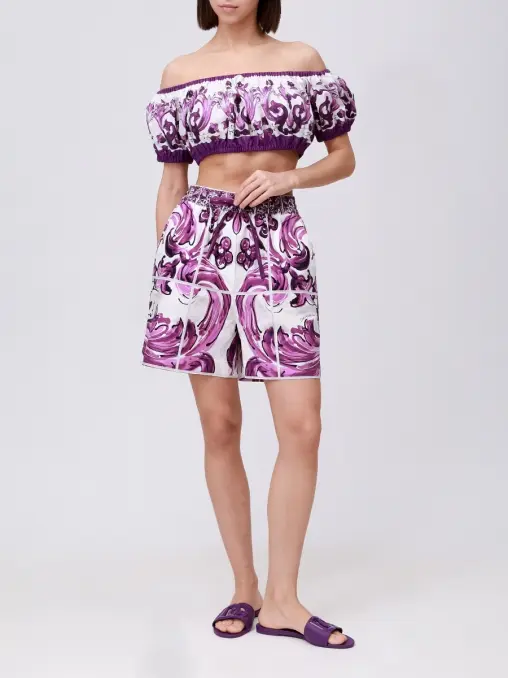 Топ хлопковый DOLCE & GABBANA