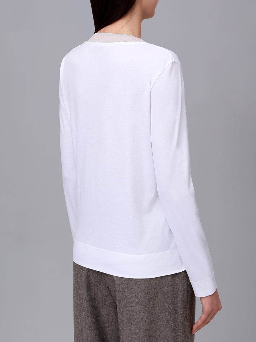 Лонгслив хлопковый