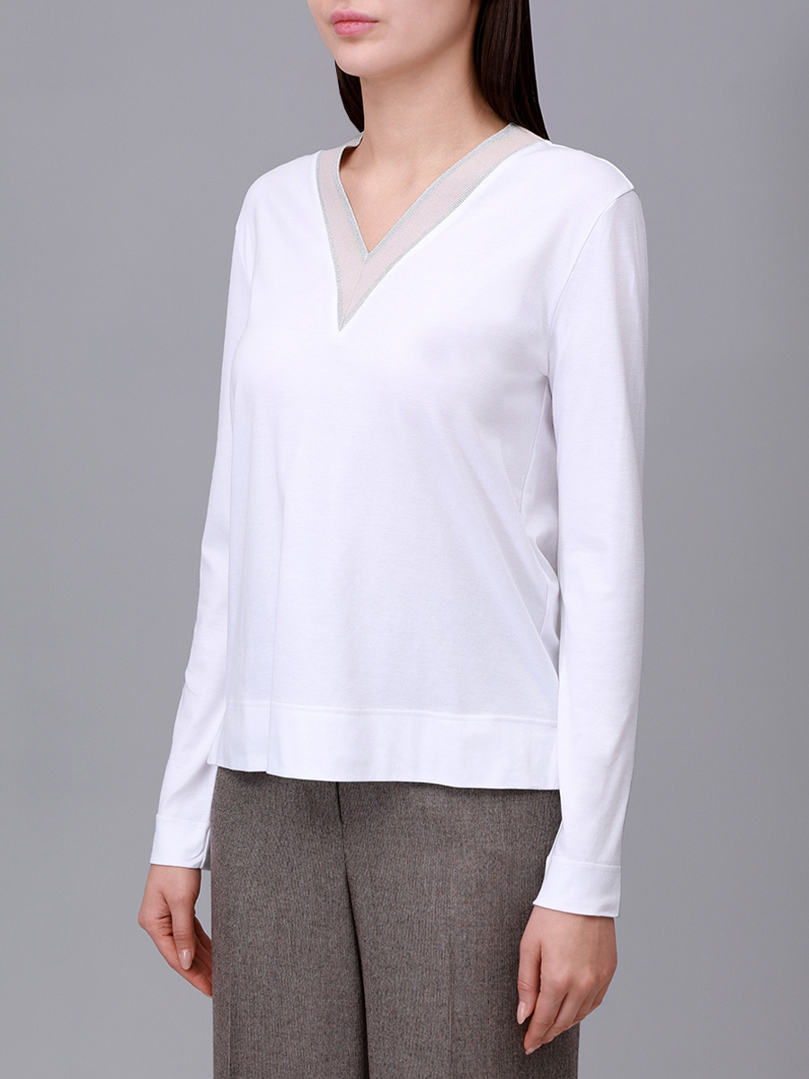 Лонгслив хлопковый