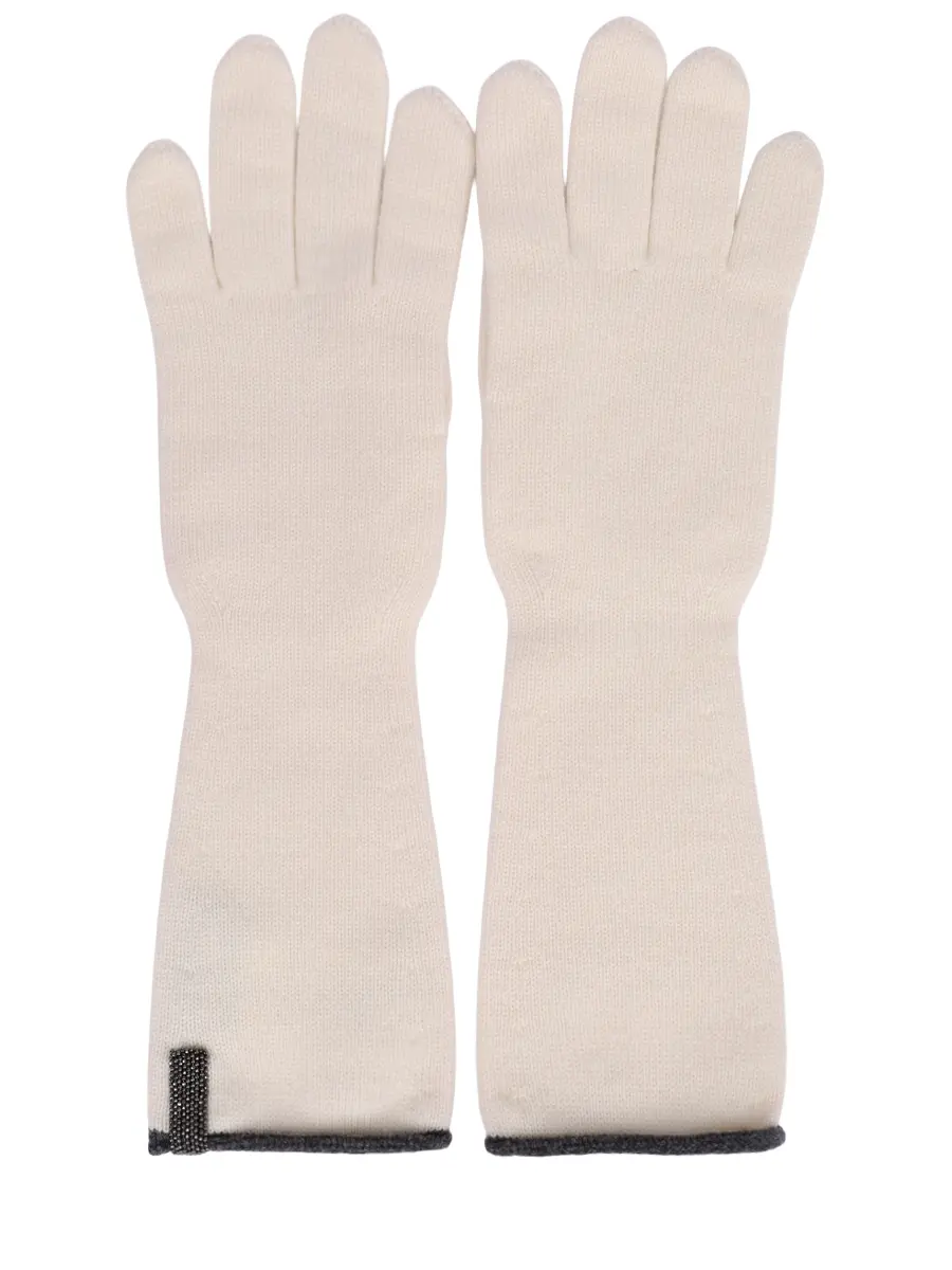 Перчатки из шерсти и кашемира
