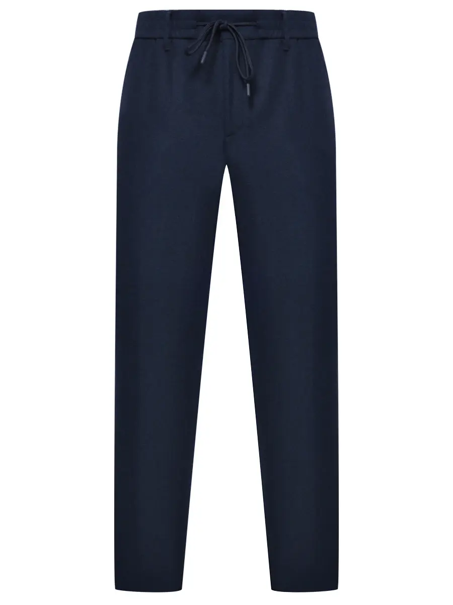 Брюки однотонные