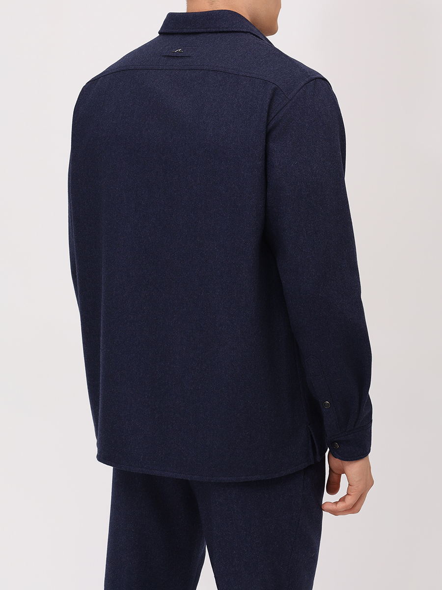 Рубашка Regular Fit шерстяная