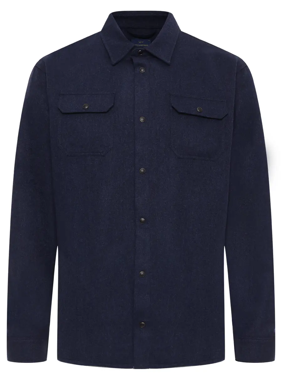 Рубашка Regular Fit шерстяная