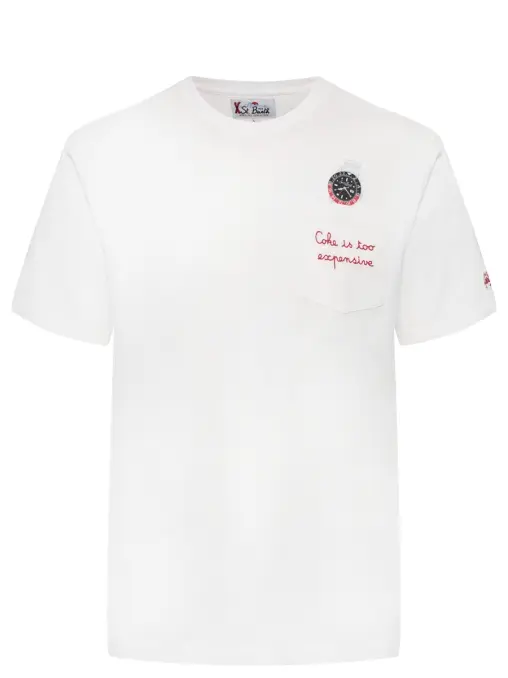 Футболка хлопковая MC2 SAINT BARTH