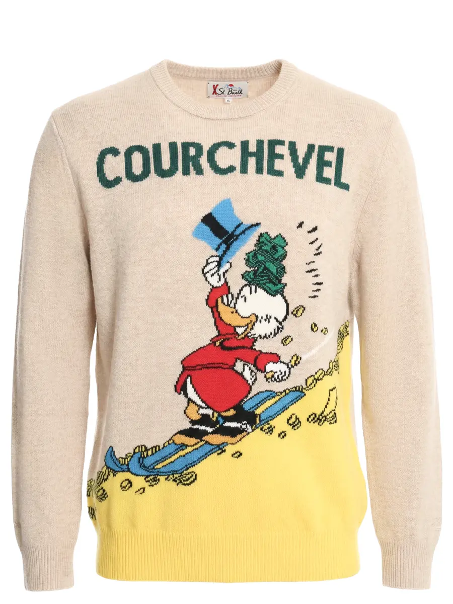 Джемпер из шерсти и вискозы