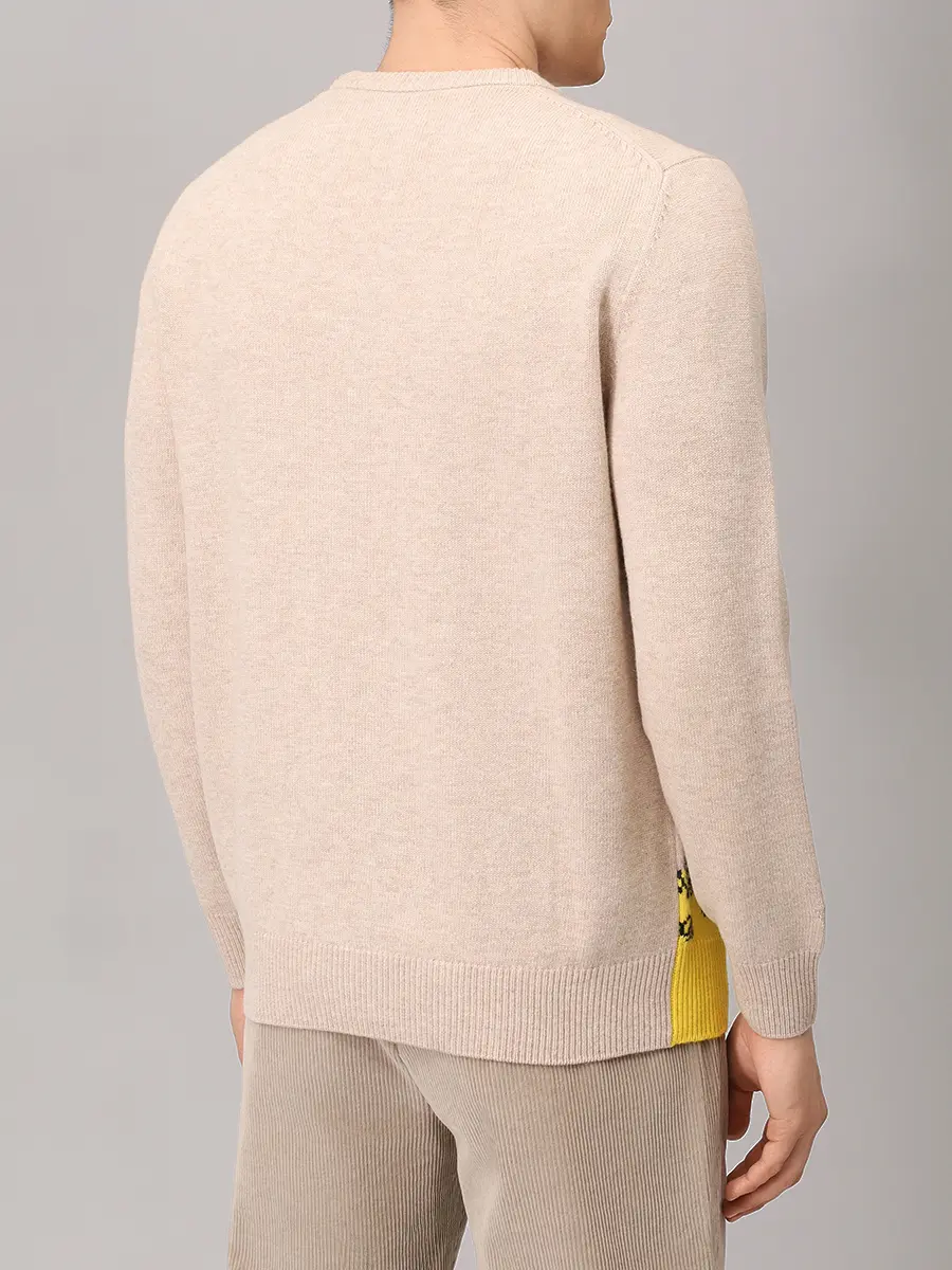 Джемпер из шерсти и вискозы