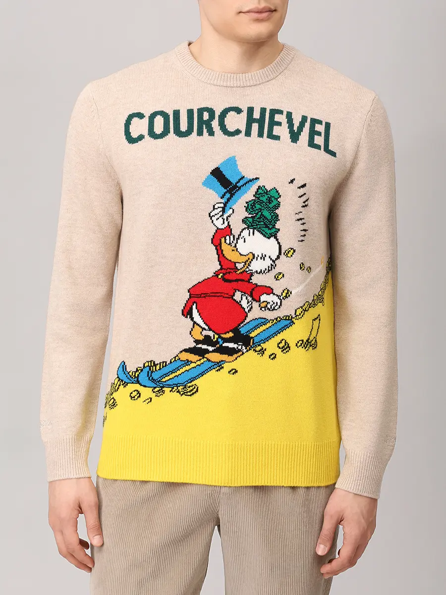 Джемпер из шерсти и вискозы