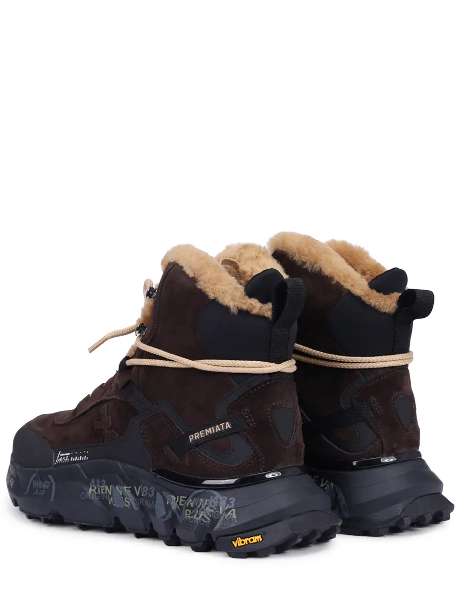 Ботинки комбинированные на меху Trivor