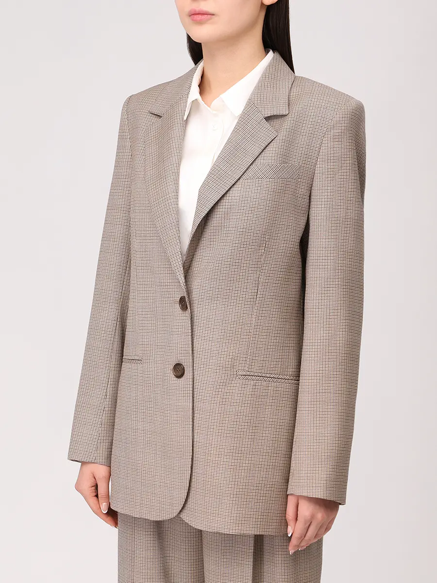 Пиджак шерстяной