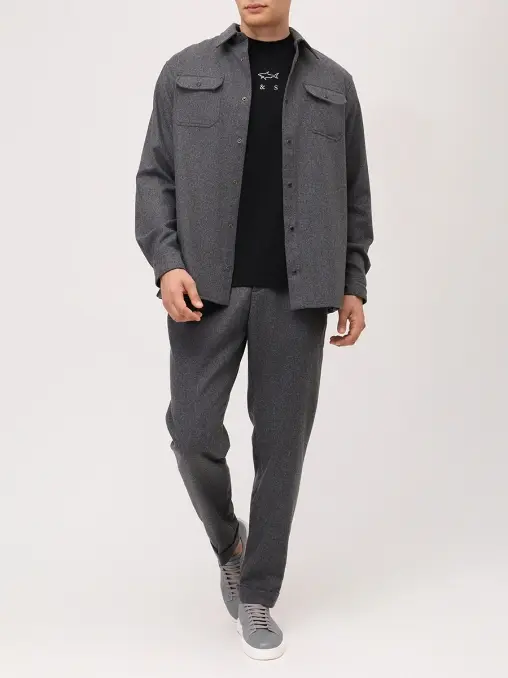 Футболка из хлопка и лиоцелла PAUL & SHARK