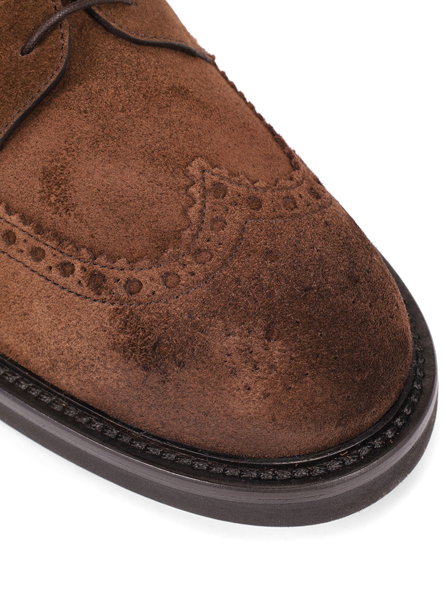 Дерби замшевые на байке