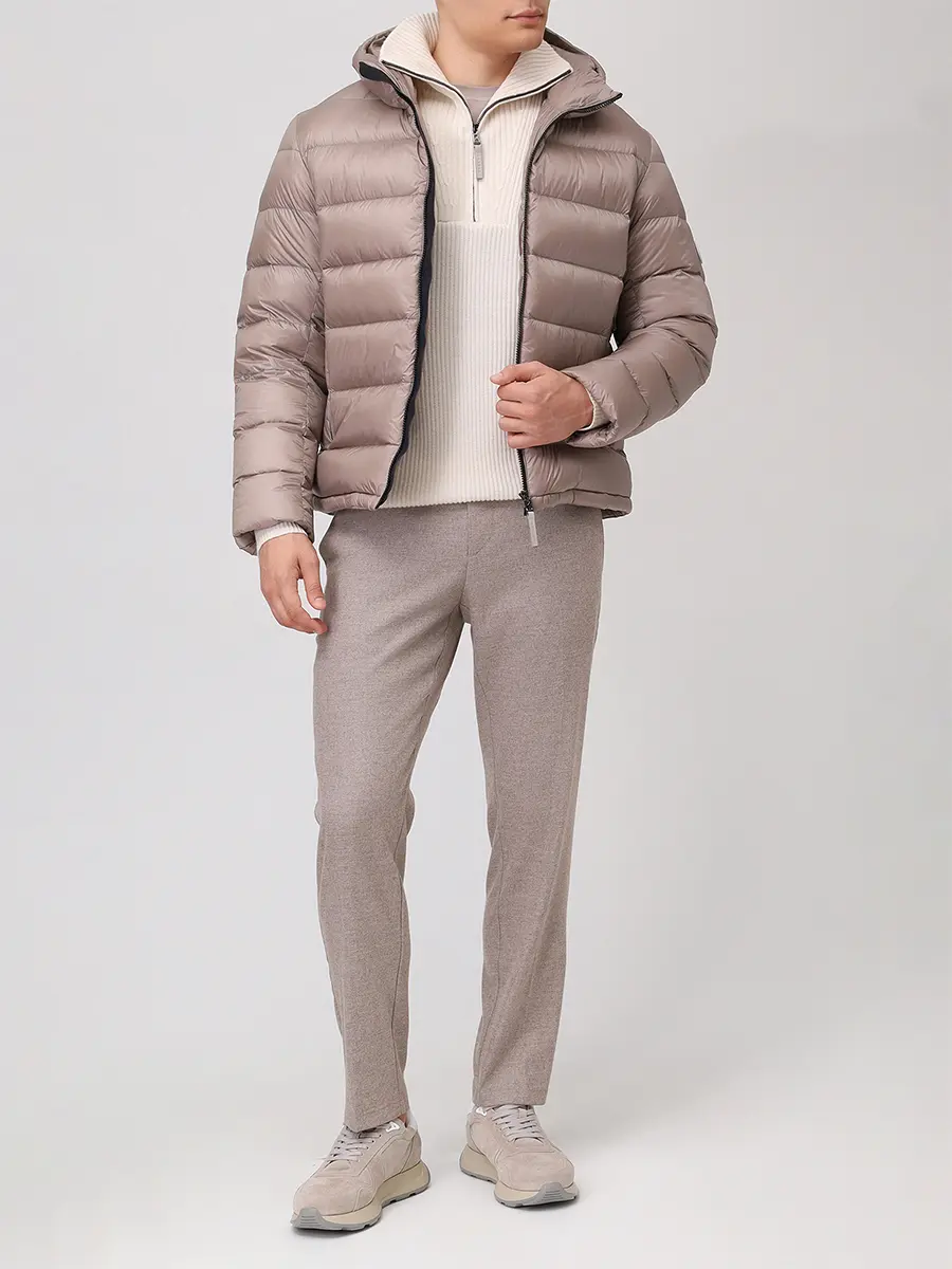 Пуховик стеганый Hugh