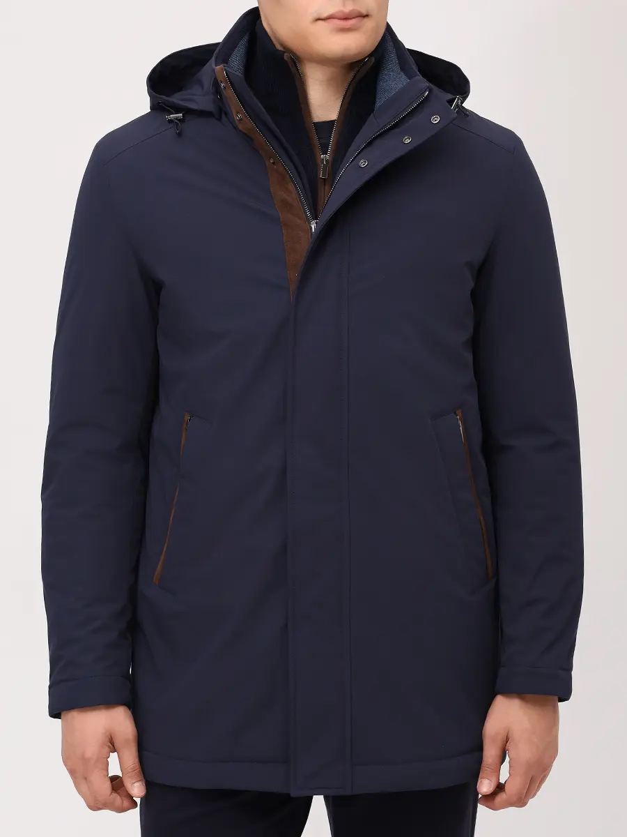 Пуховик стеганый