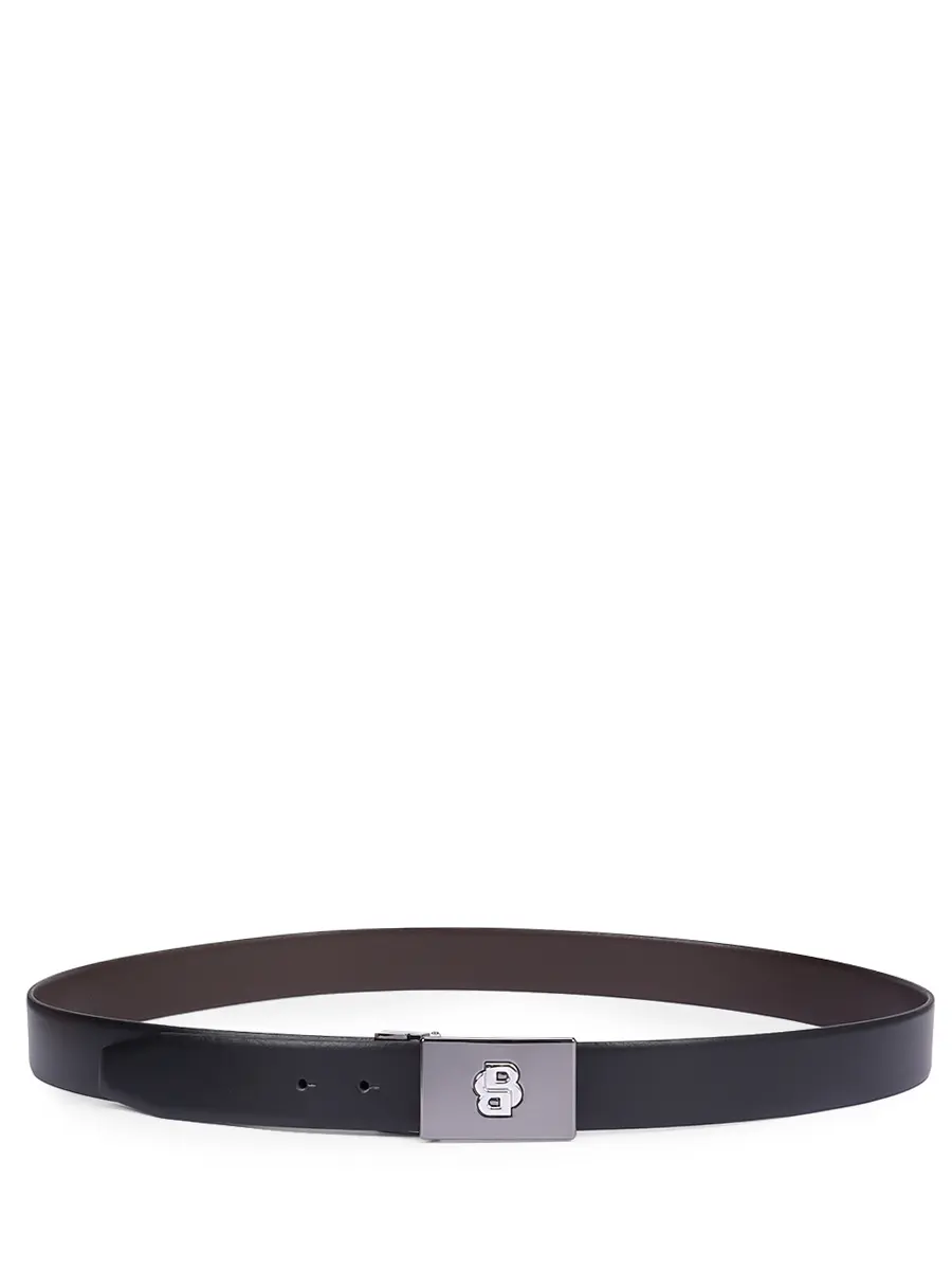 Ремень двусторонний кожаный