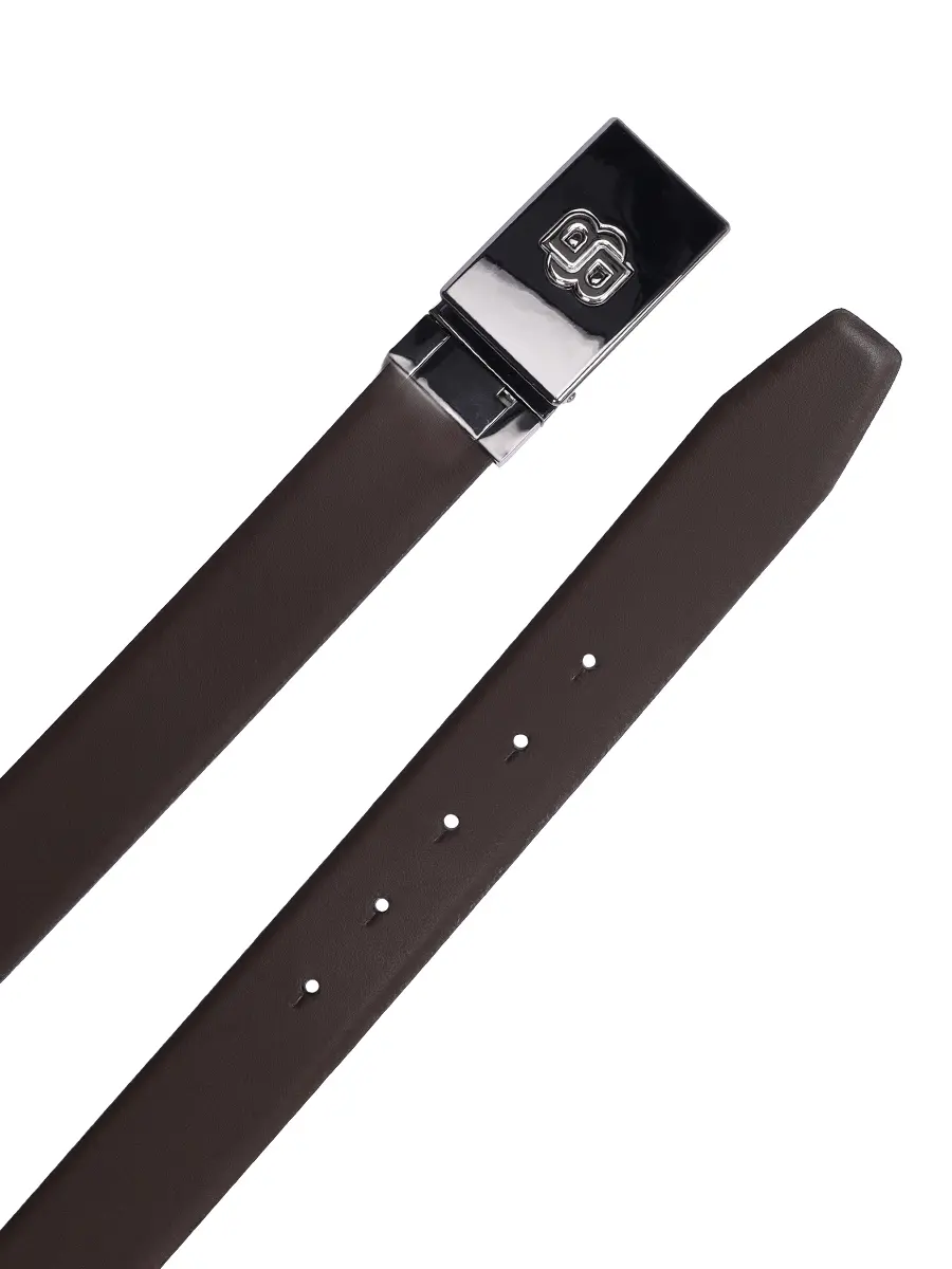 Ремень двусторонний кожаный