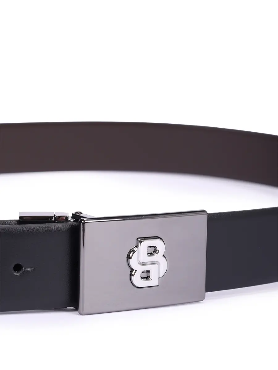 Ремень двусторонний кожаный