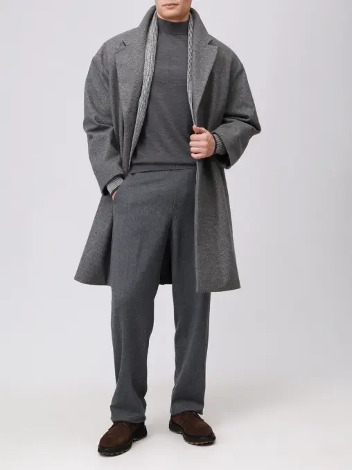 Брюки Relaxed Fit шерстяные CANALI