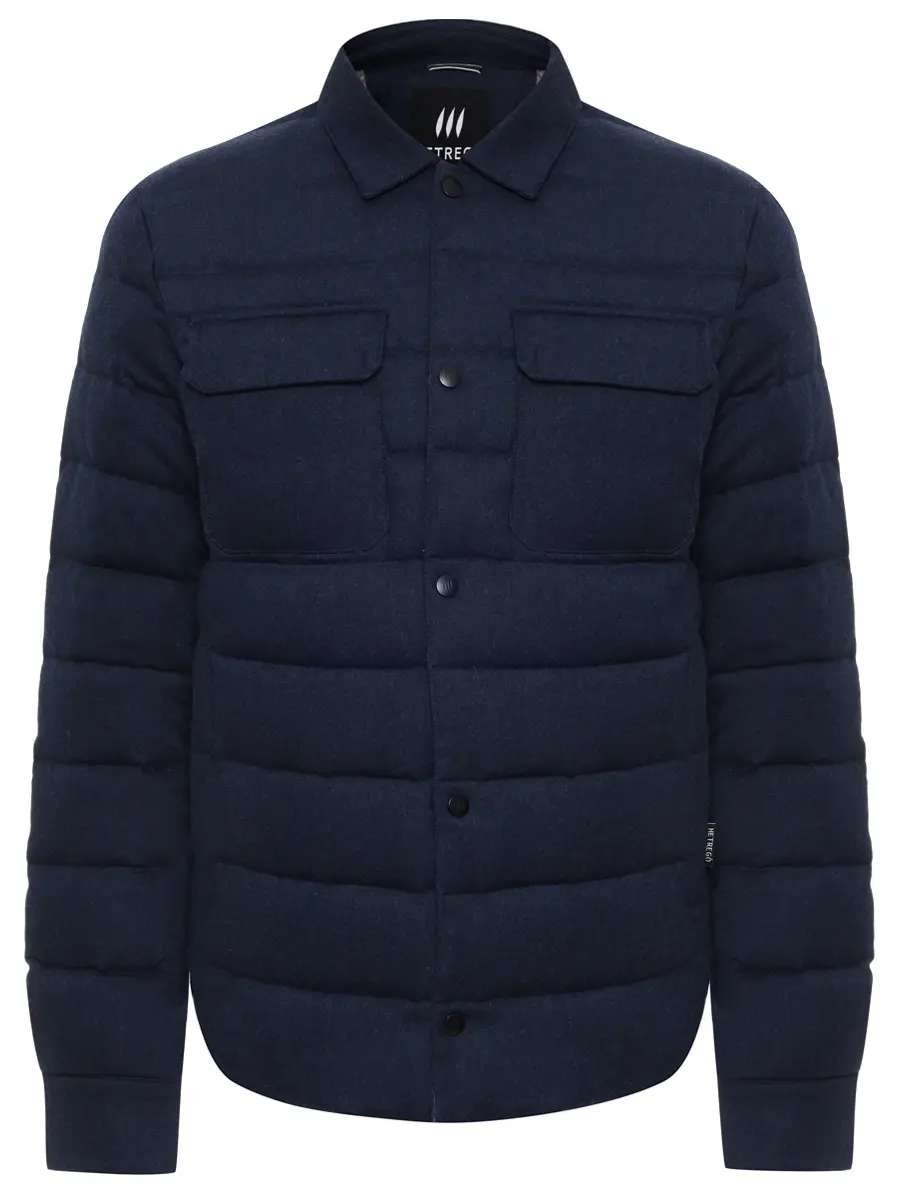 Пуховик шерстяной