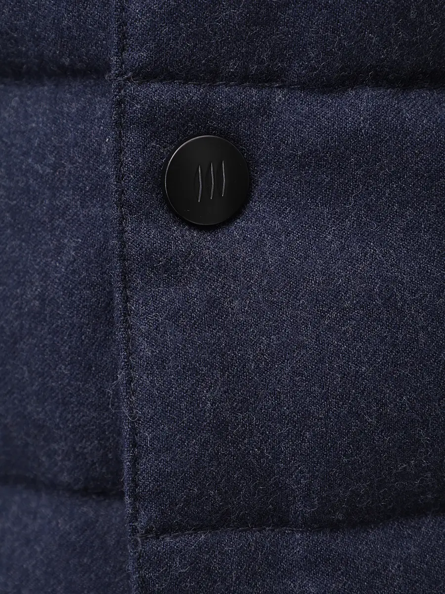 Пуховик шерстяной