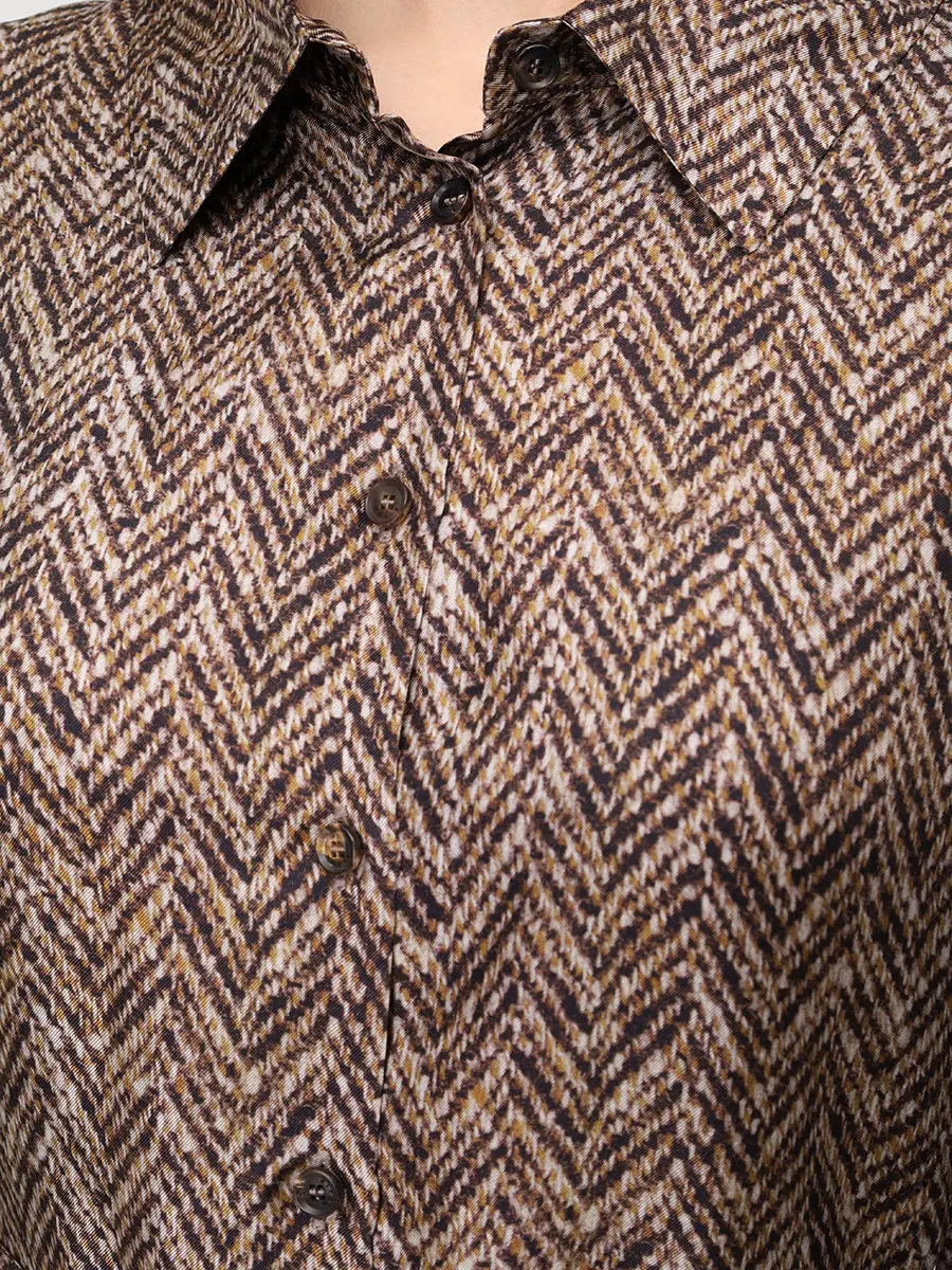 Платье шелковое