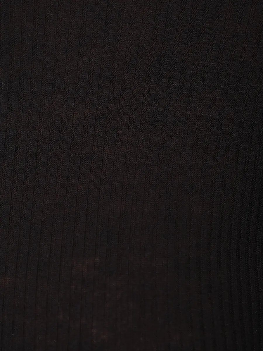 Лонгслив из вискозы и шерсти