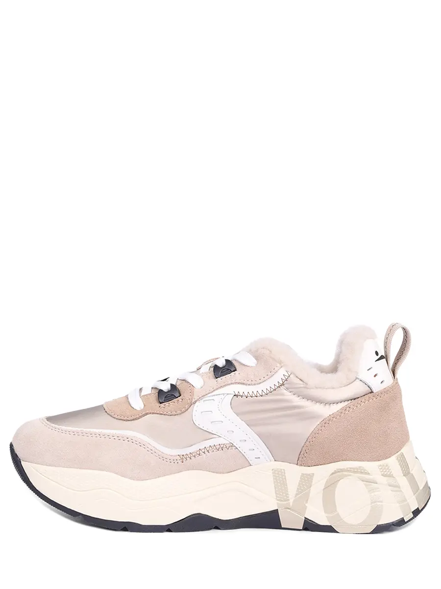 Кроссовки комбинированные на меху