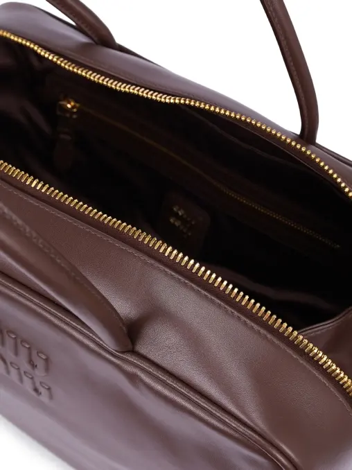Сумка кожаная Beau MIU MIU