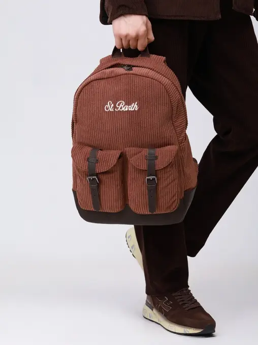 Рюкзак вельветовый MC2 SAINT BARTH