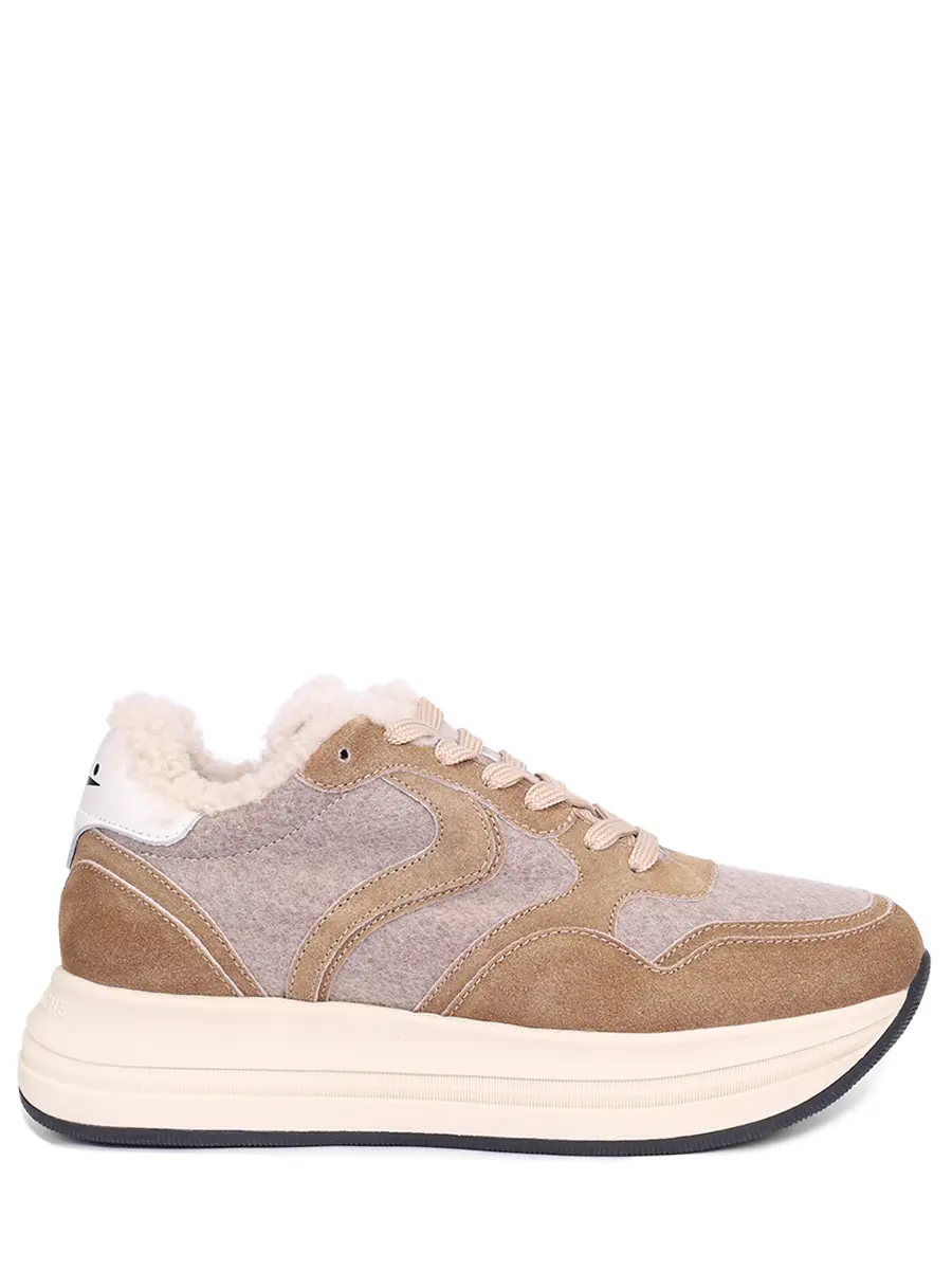 Кроссовки комбинированные на меху