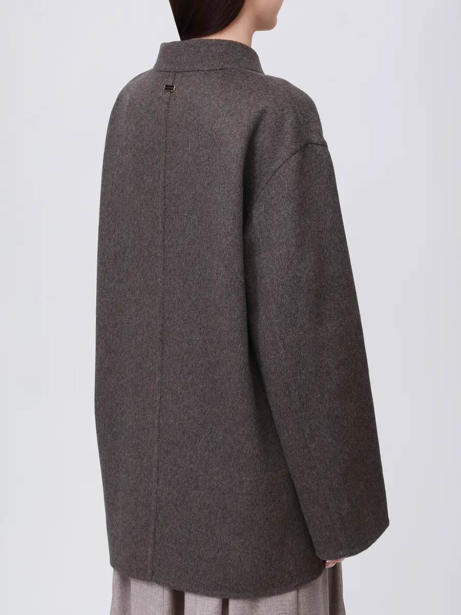 Полупальто кашемировое