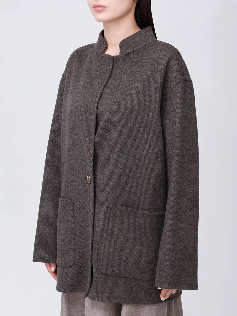 Полупальто кашемировое