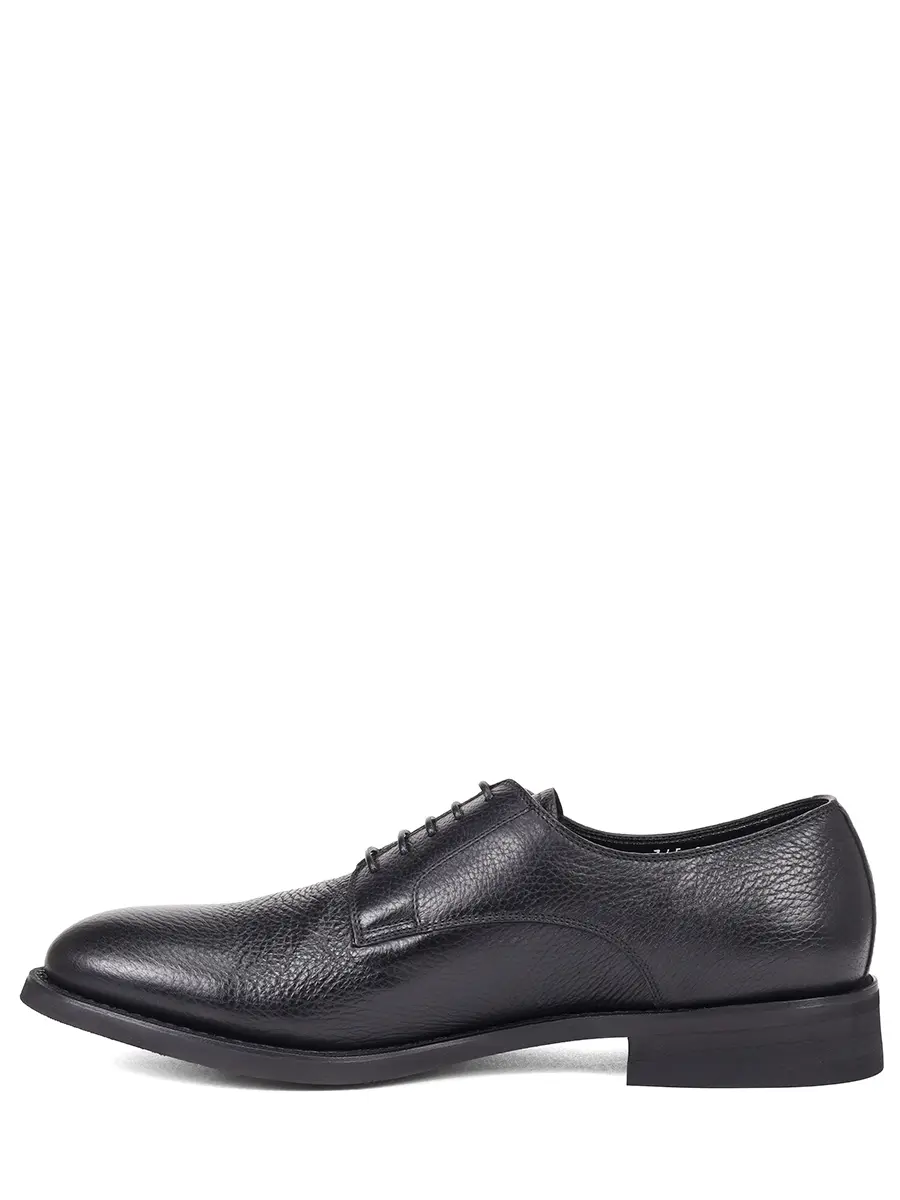 Дерби кожаные на меху