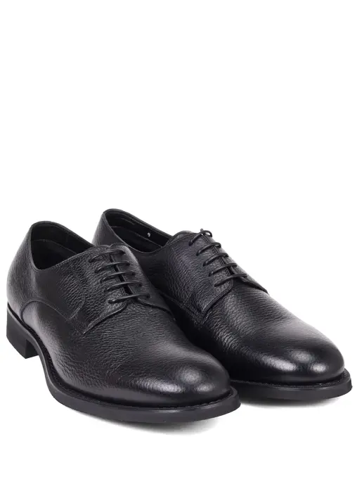 Дерби кожаные на меху BARRETT