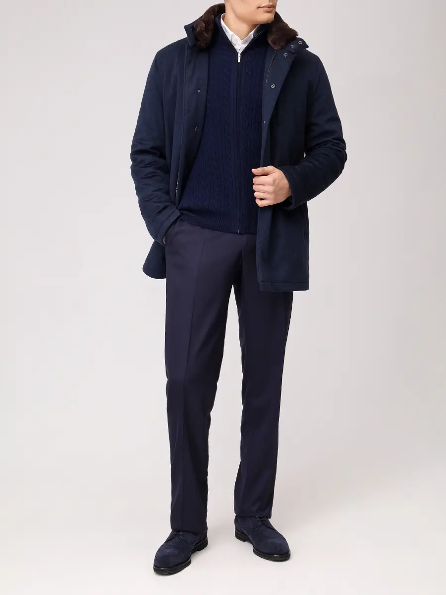 Брюки шерстяные