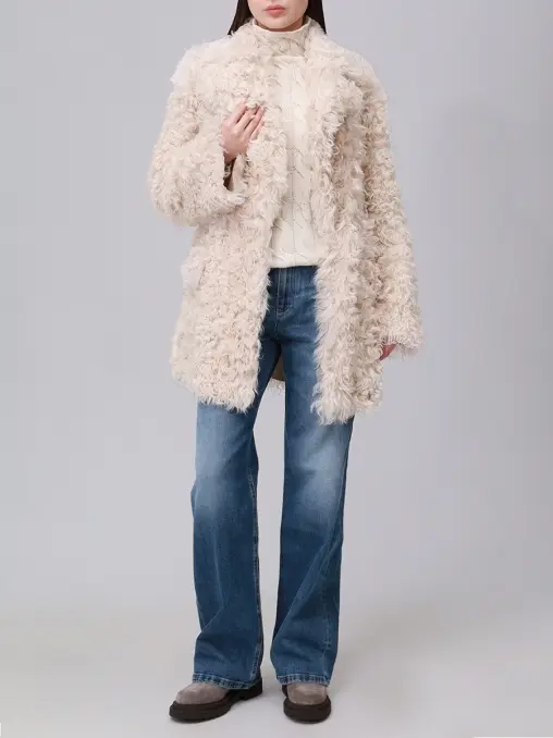 Шуба из овчины BLANCHA