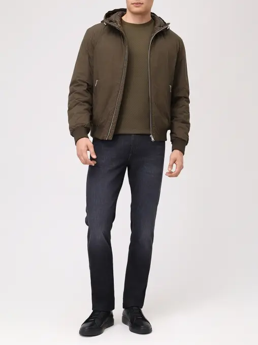 Джинсы Slim Fit хлопковые BOSS