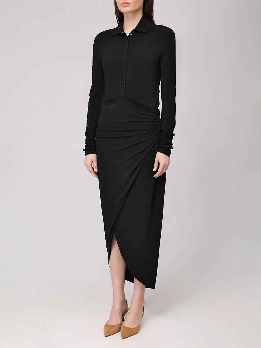 Платье из вискозы