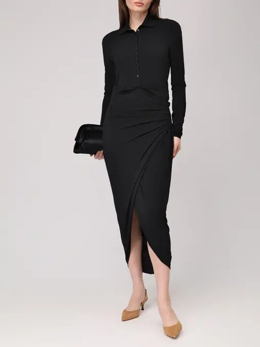 Платье из вискозы ALBERTA FERRETTI