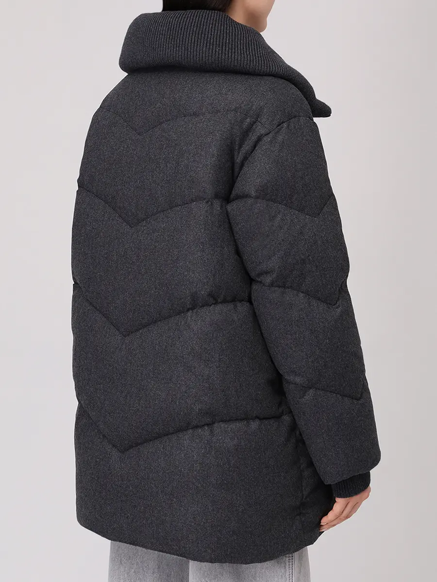 Пуховик стеганый