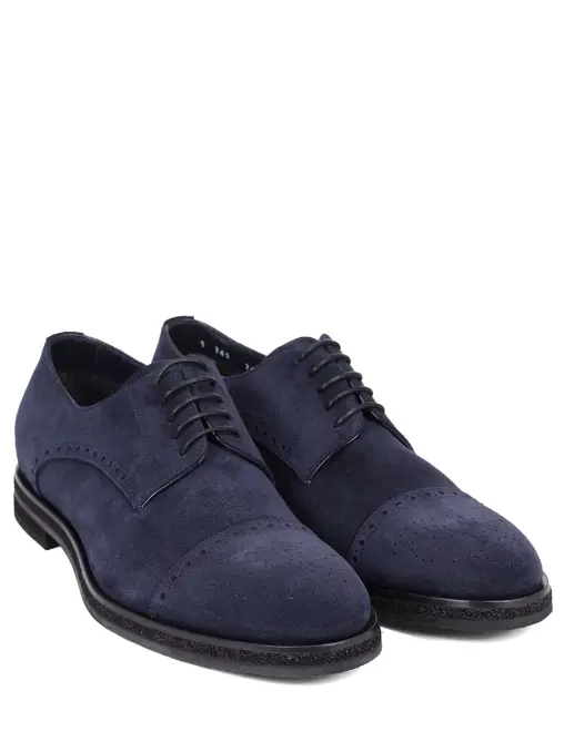 Дерби замшевые на байке BARRETT