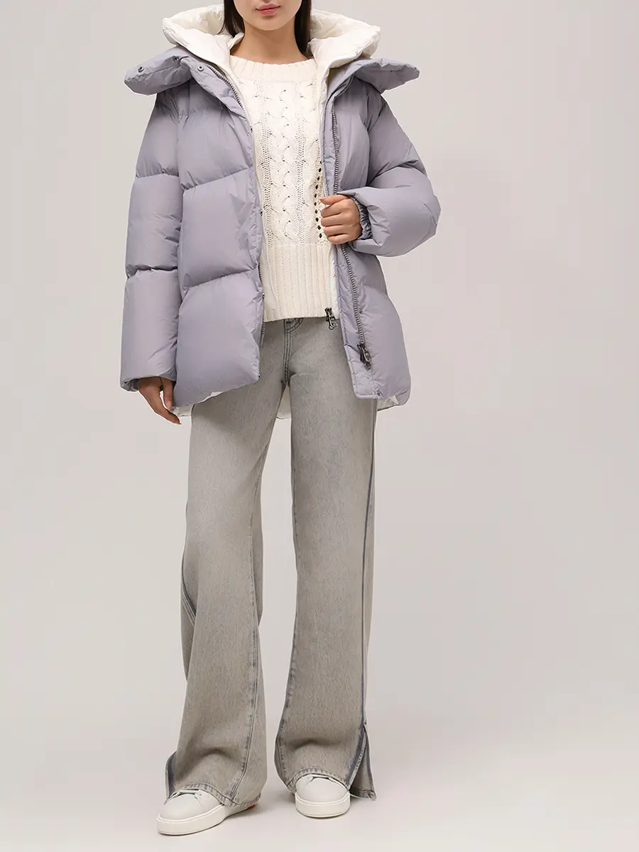 Пуховик стеганый