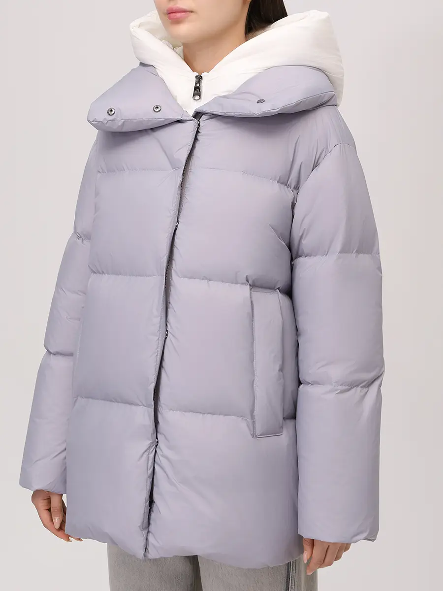 Пуховик стеганый