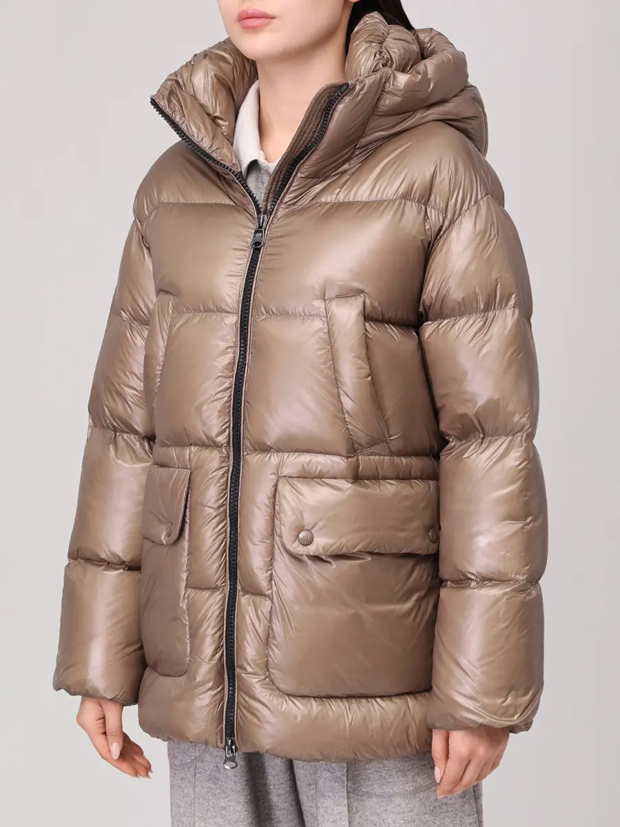 Пуховик стеганый