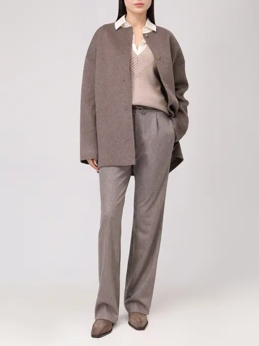 Полупальто шерстяное Dunne LOULOU DE SAISON