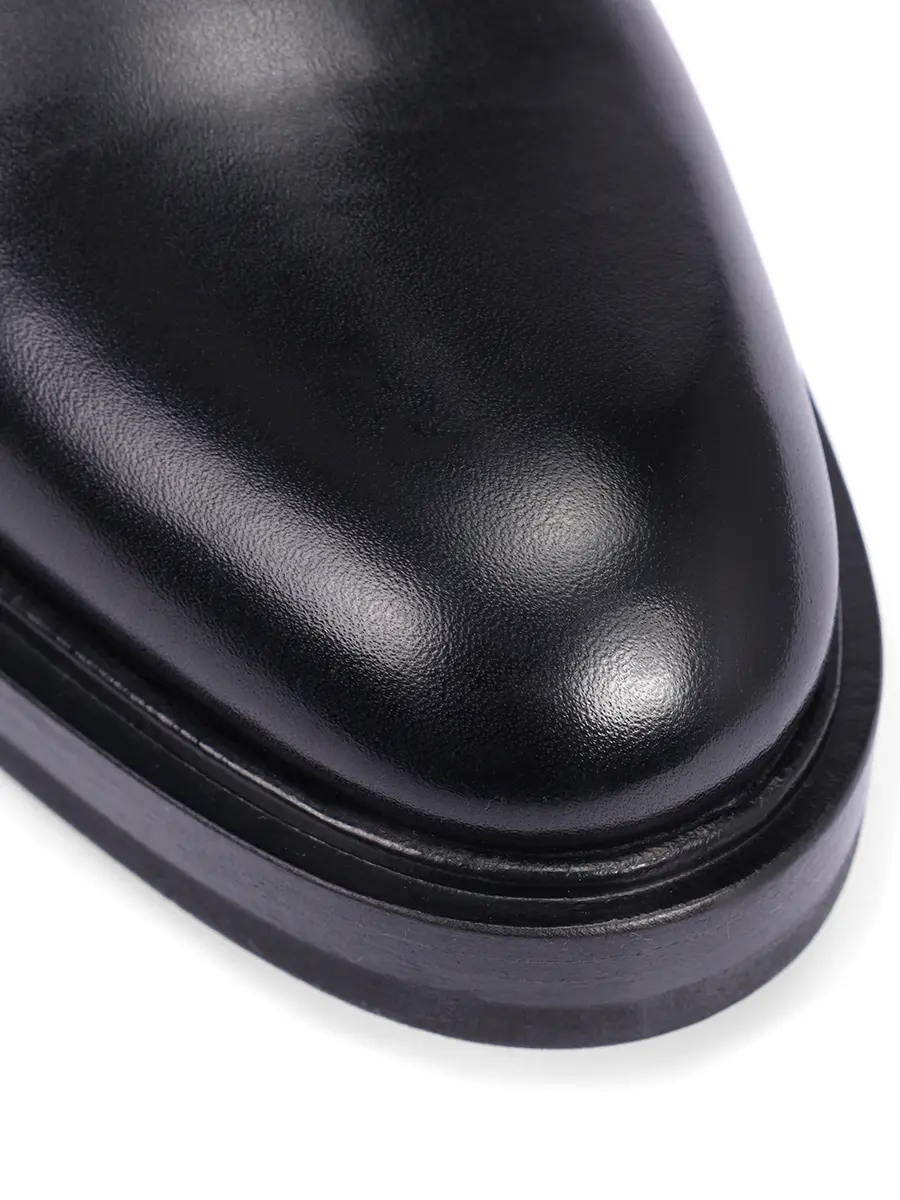 Сапоги кожаные