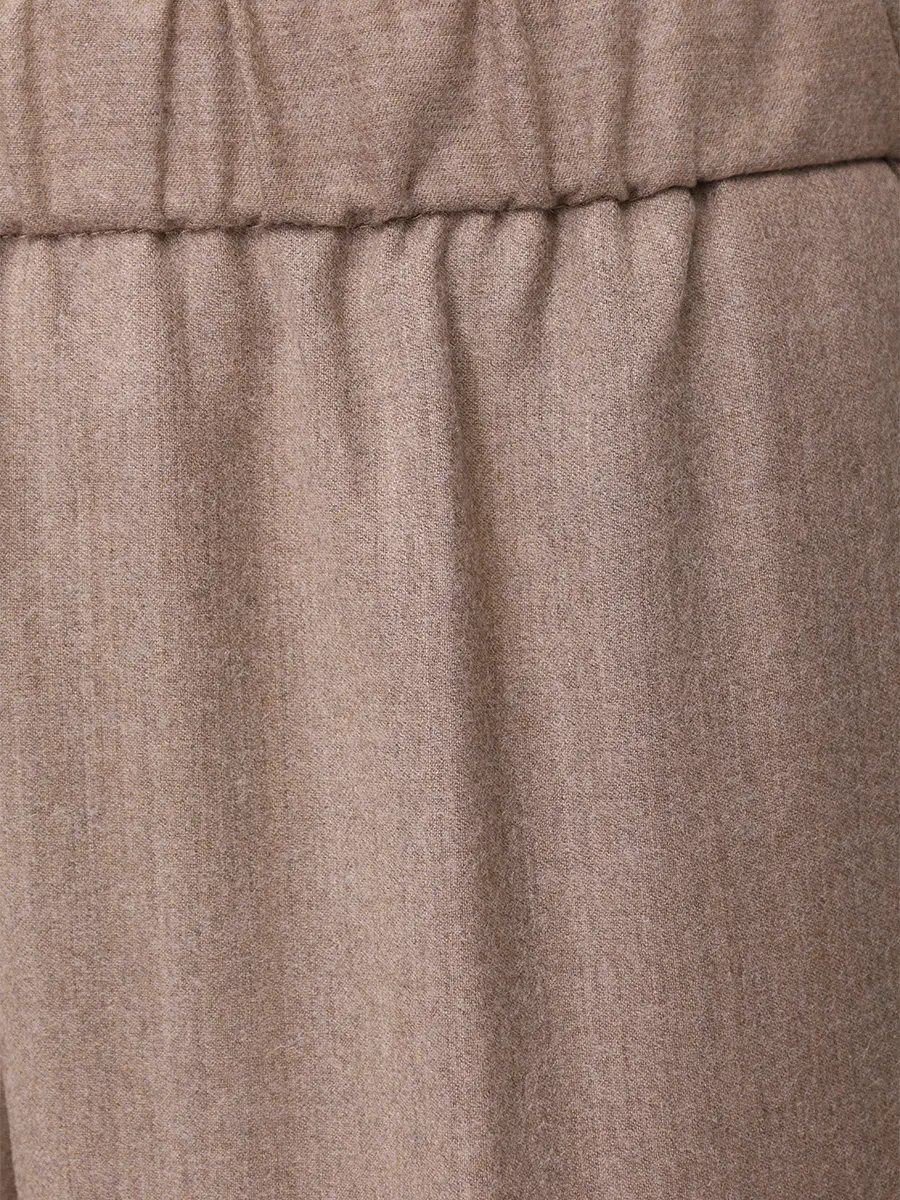 Брюки из шерсти и вискозы