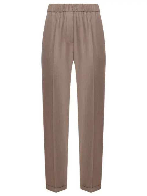 Брюки из шерсти и вискозы ANTONELLI FIRENZE