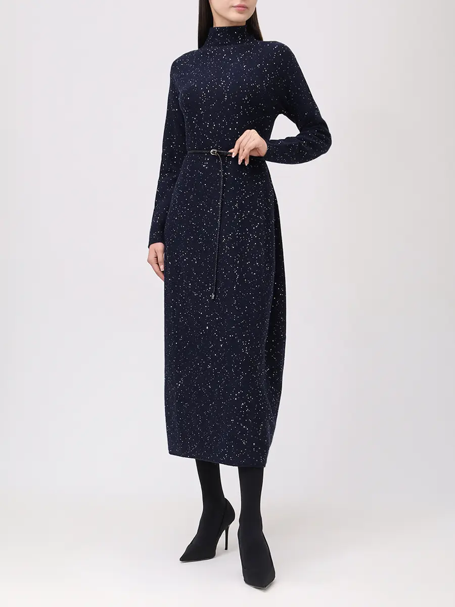 Платье шерстяное