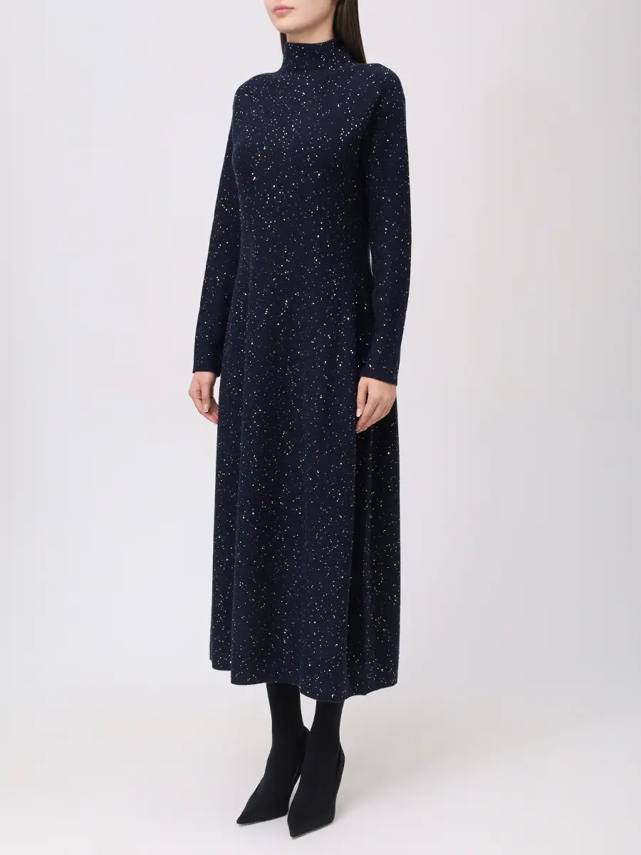 Платье шерстяное