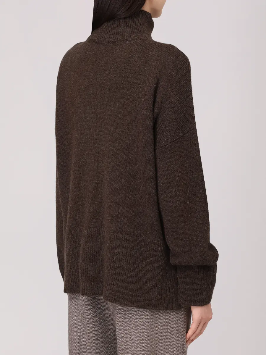 Свитер из шерсти альпака